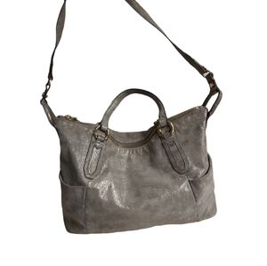 Aimee Kestenberg Leather Silver Versatile Purse